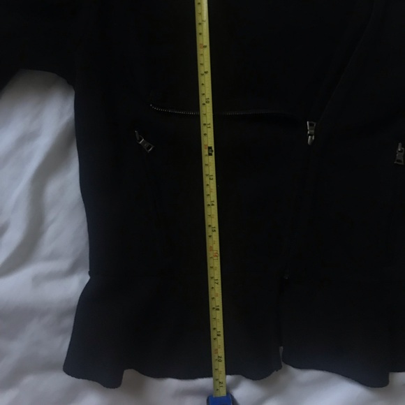 SOLD Bcbg max azria asymmetrical jacket - Picture 7 of 8